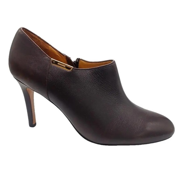 ⭐️Coach Seneca Leather Bootie⭐️ - Picture 1 of 10